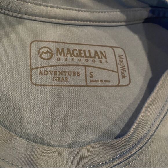 Magellan Light Blue Fishing Shirt - Picture 3 of 7